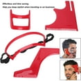 thumbnail image 2 of 4 Pcs Beard Shaping Tool Set, Grooming Kit for Men, Hairline Styling Comb, Neck Hair Trimming, Template Set, 2 of 8