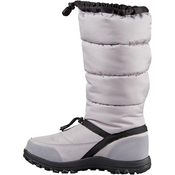 Baffin Women's Cloud Waterproof Boot Round Toe Grey 9 M US