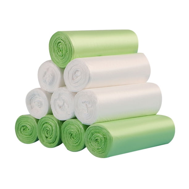 CHAO 200 Bolsas de Basura Biodegradables, Bolsas de Basura Compostables Biodegradables de 20 Litros de Grosor para Alimentos, Hogar, Cocina, Oficina, Hogar, Desechos de Jardín para Mascotas