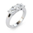 thumbnail image 2 of 1.20 Ct Brilliant Round Cut Diamond Bridal Rings for her Solid 14K White Gold, 2 of 5