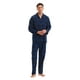 thumbnail image 1 of Apparonia Conjunto de Pijama para Hombre de Algodón Manga Larga con Bolsillos a Cuadros de Medianoche XXL, 1 of 7
