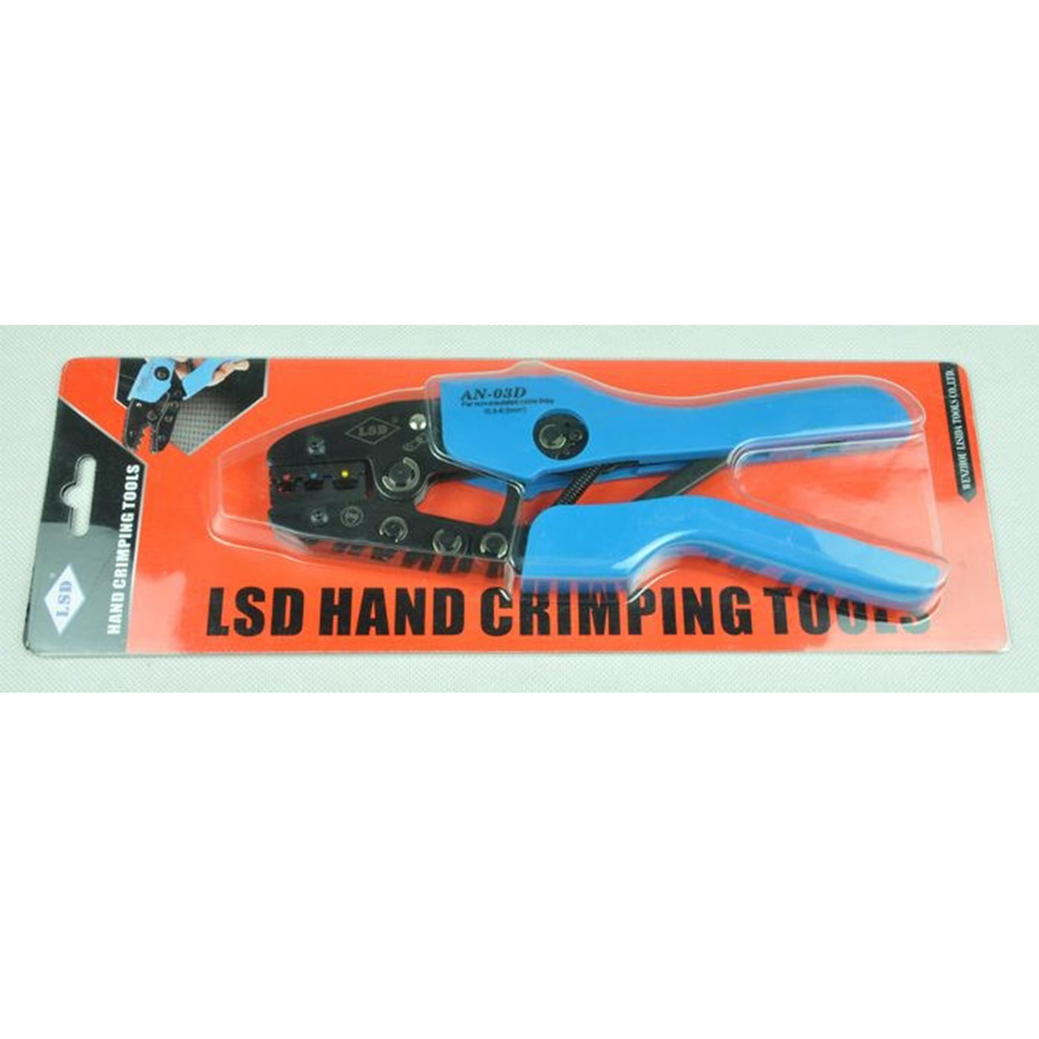 Labor Saving Ratchet Crimping Tool Pliers Crimps Insulated Terminals 0.5-6mm² ,Durability That Lasts