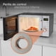 thumbnail image 4 of White Westinghouse  Horno de Microondas 0.9 pies  Modelo WWCMV092533WECR  Display LED  Perilla de control electrónico Botones para programas-60min cocción Plato Giratorio  Descongelado, 4 of 7