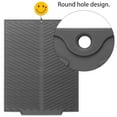 thumbnail image 5 of Gustave Silicone Dish Drying Mat for Kitchen Counter Large Dish Drying Pad Non-Slip Heat Resistant Dishes Drainer Rack Mat, Easy Clean, 17x13", Gray, 5 of 8