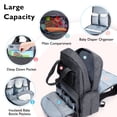 thumbnail image 2 of Mochila para pañales Mommore Large Travel con cambiador, 2 of 7
