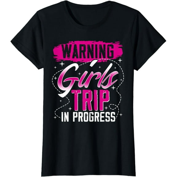 Funny Women Friends Vacation Holiday For Girls Trip T-Shirt