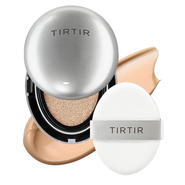 Cushion Foundation TIRTIR Mask Fit Aura Silver #27C Cool Beige