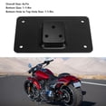 thumbnail image 4 of Laydown License Plate Mount, Vibration Proof Easy Installation Stable 3 Holes License Plate Mounting  For Motorbike, 4 of 8