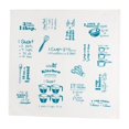 thumbnail image 1 of Serviette en Sac en Coton Sarcelle à Farine - Lot de 6, 1 of 1