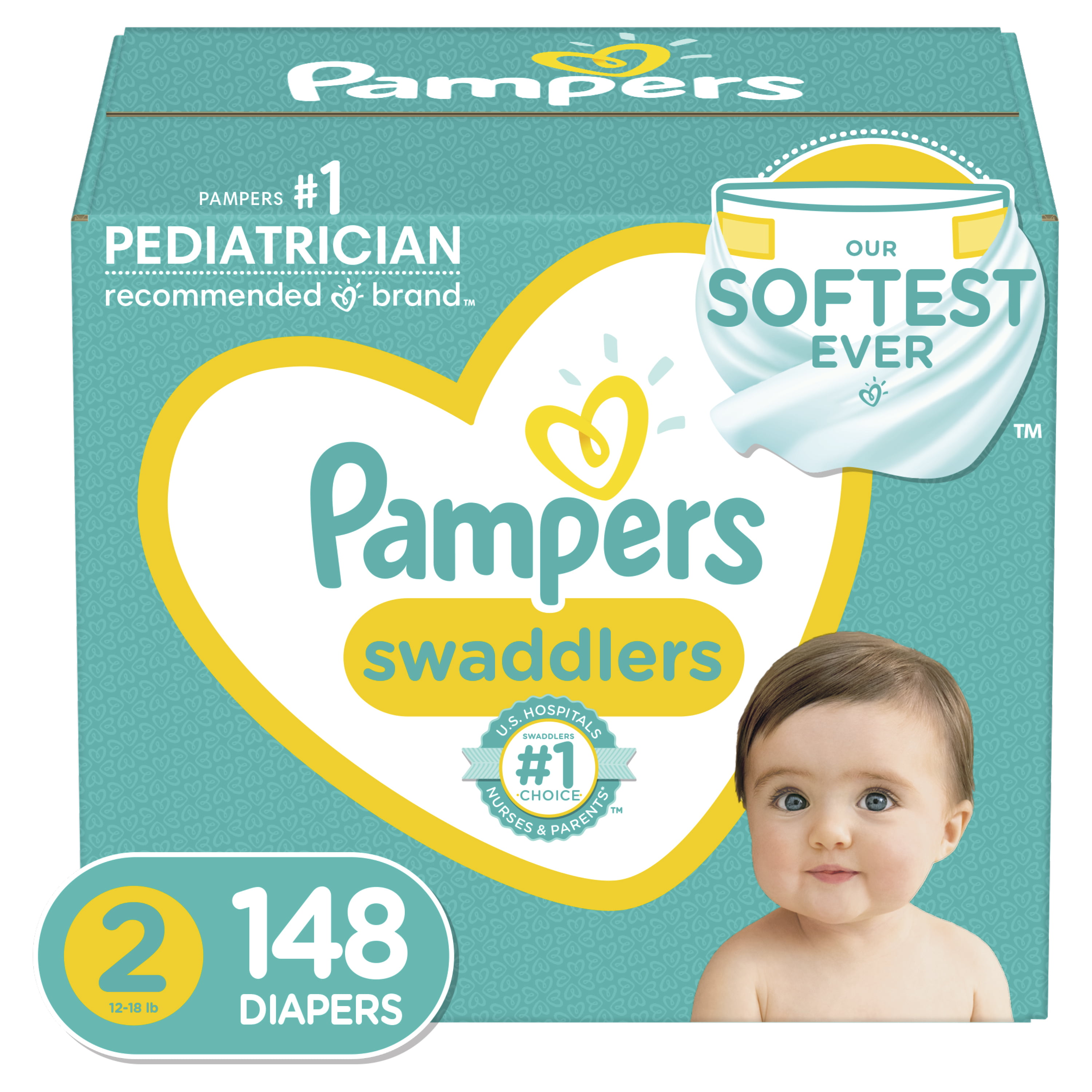 Wardian case Independently Dazzling Pampers Swaddlers Active Baby Soft Diapers - Size 3, 78 Count - Walmart.com