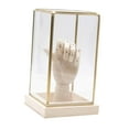 thumbnail image 1 of Vitrina de encimera Sunnimix 11,5x11,5x20cm Base de madera transparente, 1 of 8