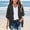Black, variant on Girls Shirts Girls Casual Solid Color Cardigan Top for Everyday Wear Spring Summer Lightweight Open Front Shirt Comfortable Tee for Kids Ages 3 14 with Jeans and Pants