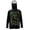 Deer American Flag Camo Green, variant on SEANATIVE Men's Fishing Hoodie UV Protection Hooded Top Long Sleeve Sun Block Top with Mesh Mask Fishing Clothes Sun Shirt Athletic Wear Outfit for Men, S, Gray Leopard Print