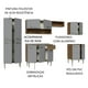 thumbnail image 4 of Cocina Integral Completa Modular Madesa Emilly Con Tarja MG 8, 4 of 5