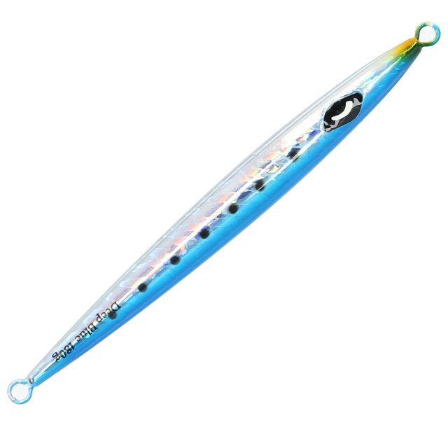 Señuelo de pesca de simulación Artificial de Metal, 180g, luminoso, Jigging, aparejos de cebo de hundimiento rápido