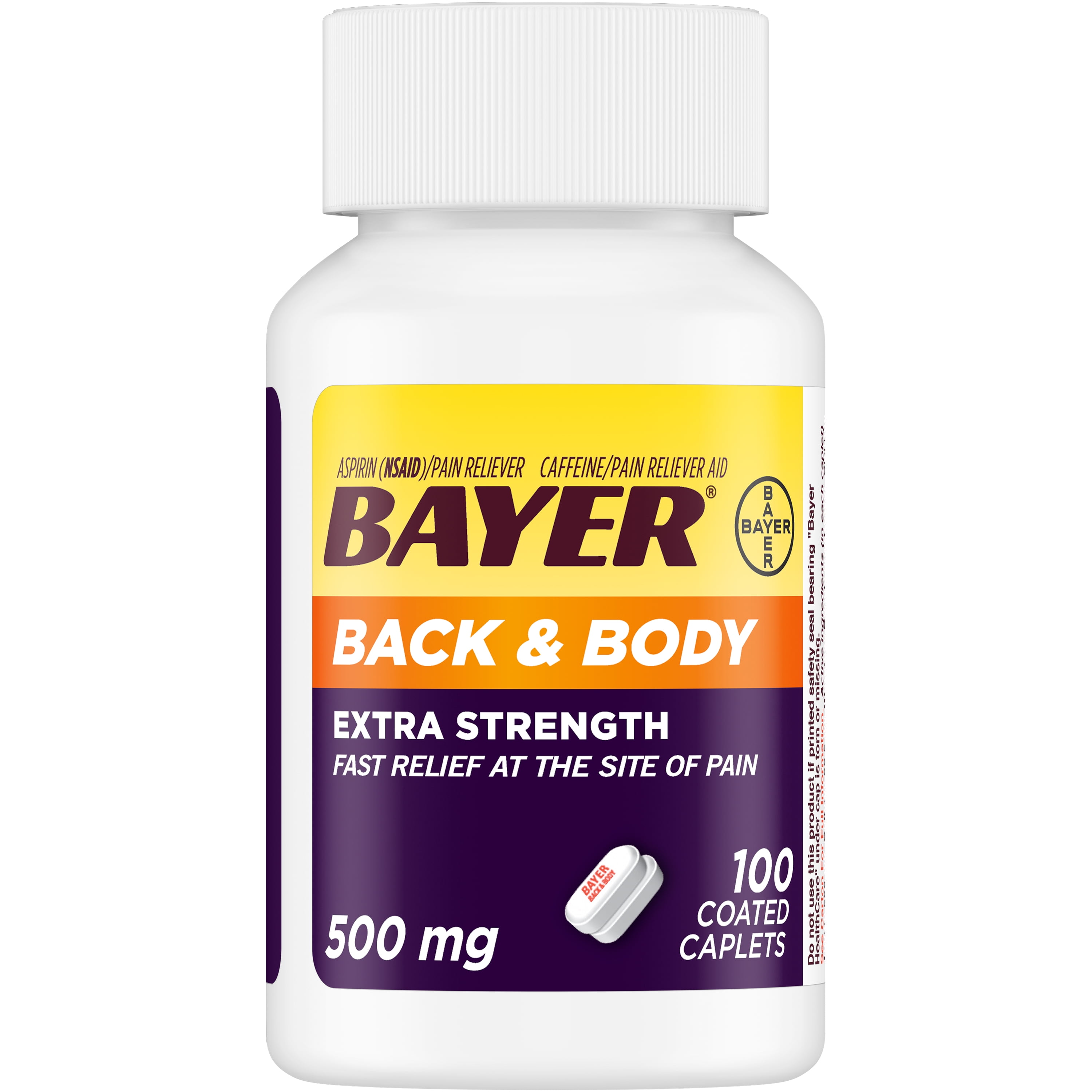 Bayer Back And Body 500 Mg Ajor Png