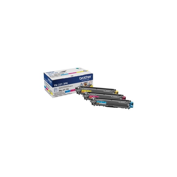 Brother Genuine TN2213PK Standard-yield Color Printer Toner Cartridges