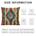 thumbnail image 5 of FUMJ Western Throw Pillow Covers Decorative Brown Geometric Abstract Vintage Pillow Cases Square Pillocases for Bed Sofa, 5 of 5