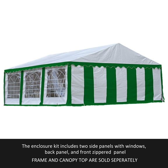 ShelterLogic Party Tent with Two Double Zipper Doors