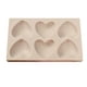 thumbnail image 1 of XWSHYW Molde de Pastel Molde Giratorio de Chocolate, Molde de Corazón de 6 Cavidades, Molde para Hornear Magdalenas y Pasteles de Chocolate Diy, 1 of 3
