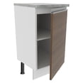 thumbnail image 4 of Mueble De Cocina Madesa 1 Puerta 40 Cm Marron Madesa G244009BGL, 4 of 9