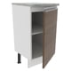 thumbnail image 4 of Mueble De Cocina Madesa 1 Puerta 40 Cm Marron Madesa G244009BGL, 4 of 9