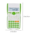 thumbnail image 3 of Scientific Calculator with LCD Display 240 Functions for Algebra Geometry Trigonometry Battery Powered Math Tool for High College Students and Professionals, 3 of 6