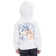 thumbnail image 3 of Bluey Toddler Girls' Full-Zip Hoodie with Front & Back Graphics, Sizes 12M-5T, 3 of 8