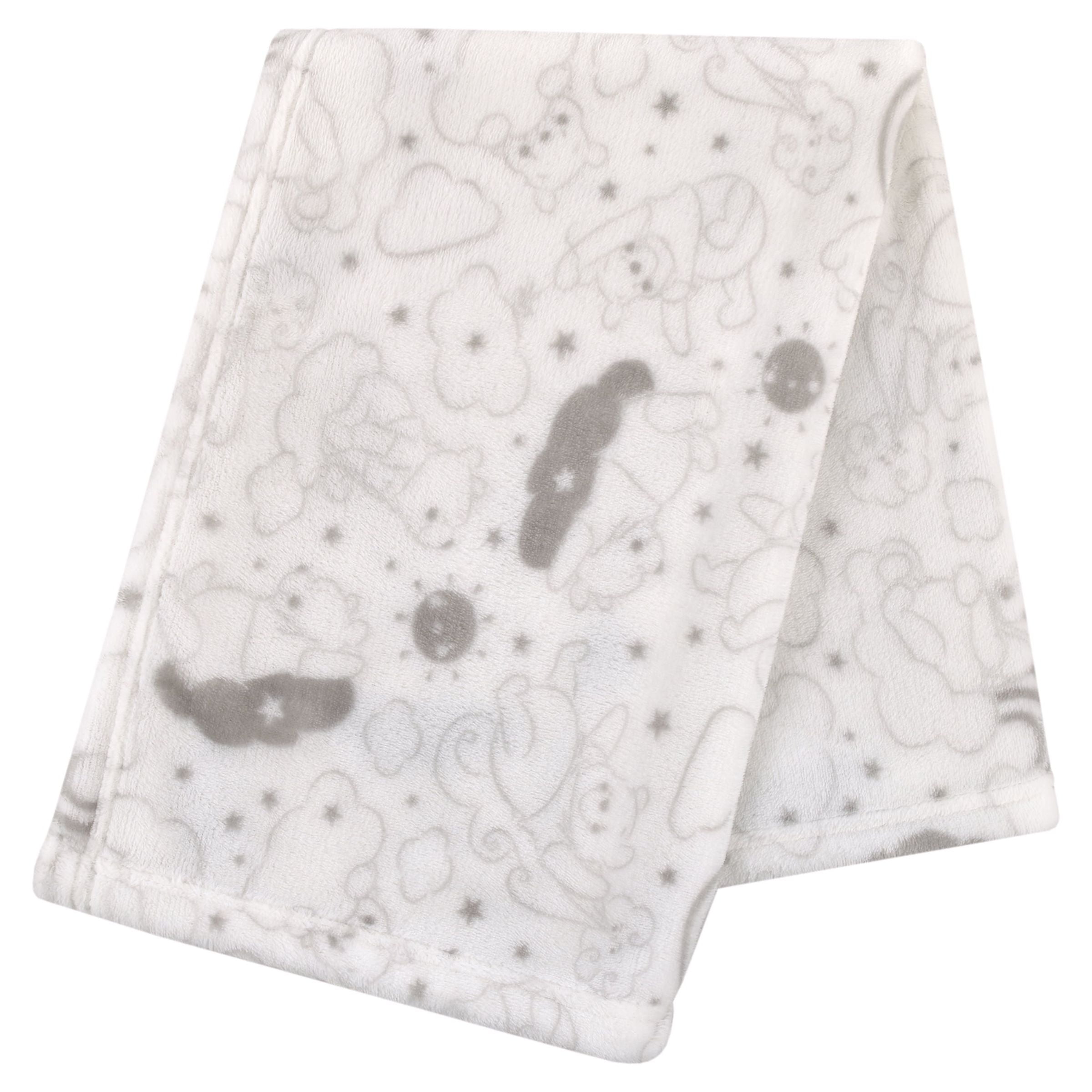 Disney Winnie the Pooh So Loved Crib Bedding Set, 3-Pieces, Gray, Blue, White, Unisex, Pooh, Tigger, Infant