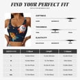 thumbnail image 6 of Lsque Spaceships and Stars Printed Women'S Sports Bra, Compression, Moisture Wicking, High-Impact Sports Bra For Women,Supportive sports bra-X-Large, 6 of 9