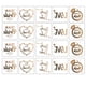 thumbnail image 1 of Tatuajes de despedida de soltera - Tribu de novias, dama de honor - 20 hojas - Decoraciones de despedida de soltera, 1 of 7