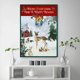 thumbnail image 4 of Póster de Papá Noel y camión para decoración del hogar, arte de pared, pintura en lienzo, imágenes impresas, Feliz Navidad, Año Nuevo, 4 of 4