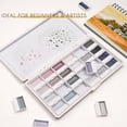 thumbnail image 7 of Fuumuui 24-Color Opaque Semi-Moist Solid Watercolor Paint Set Art Supplies for Artists Beginner Painters Amateur Hobbyists Painting, 7 of 7