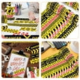 thumbnail image 4 of 12 Rolls Warning Slogan Tape Set Caution Line Scrapbooking DIY Self Adhesive Tape Set, 4 of 6