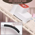 thumbnail image 3 of Baby 2 Step Stool High Strength Large Load Bearing Double Slip Proof Toddler Double Up Step Stool for Bathroom Kitchen Coral Pink, 3 of 5