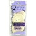thumbnail image 2 of Victoria Vogue #449 Satin Top Cotton Velour Puffs 4 Count (Pack Of 2), 2 of 2
