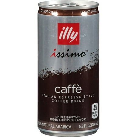 Illy Issimo Cafee Coffee Beverage, 6.8 O