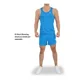 thumbnail image 5 of Playera John Leopard Running Tank Leopard Training Gimnasio, 5 of 8