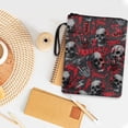 thumbnail image 3 of HELLHERO Bible Case Bag with Pocket Polyester Fabric Book Storage Bag Book Protector Washable Easy Carry Book Case with Waterproof for Mother Book Lovers Gifts, 3 of 8