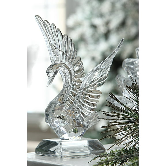 Icy Craft Swans Title: B: Swan