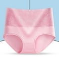 thumbnail image 2 of Icvfdpl Underwear For Women Cotton High Waist Comfortable Skin-Friendly Women'S Panties Pink L, 2 of 3