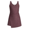 thumbnail image 4 of Athletic Works Women's and Women's Plus ButterCore Wrap Dress, Sizes XS-4X, 4 of 6