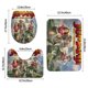 thumbnail image 3 of Jumanji Juego de 3 alfombras de baño de coral fleece: tapete de baño + alfombra de inodoro en forma de U + funda de tapa de inodoro en forma de O, 3 of 6