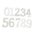 thumbnail image 4 of GOOHOCHY Wooden Table Number Holder for Wedding Decor Style White PP Material 8CM, 4 of 8