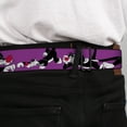 thumbnail image 4 of Looney Tunes Belt, Seatbelt Buckle Belt, Sylvester The Cat Poses Purple, 30 to 44 Inches, 4 of 9