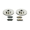 thumbnail image 3 of Power Stop Front Stock Replacement Brake Pad and Rotor Kit KOE2373, 3 of 8