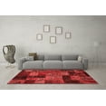 thumbnail image 3 of Ahgly Company Indoor Rectangle Oriental Red Modern Area Rugs, 5' x 8', 3 of 4