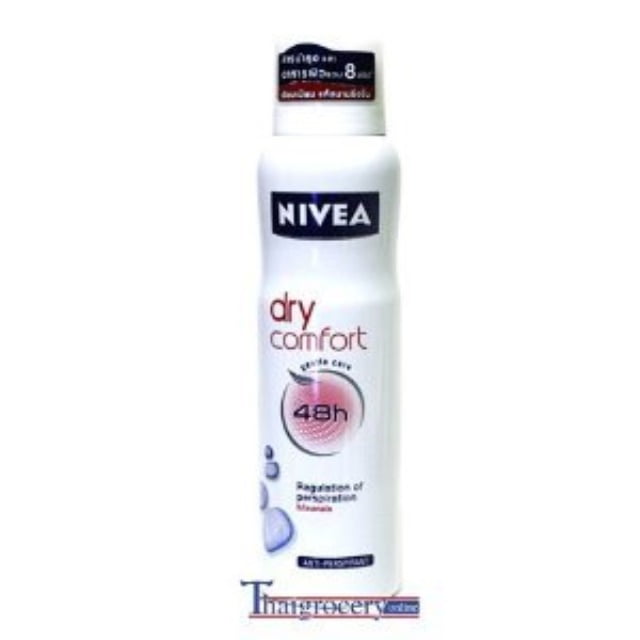 eeuw Associëren Beoordeling Nivea DRY Comfort Anti-perspirant Spray 48 Hr 150 Ml. - Walmart.com