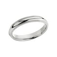 thumbnail image 2 of Gem & Harmony Ladies or Mens 14K White Gold 4mm Milgrain Wedding Band Ring for Women, 2 of 6