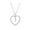 J, variant on Deals of The Day Clearance! Alphabet Pendant Necklace for Women, Heart-Shaped Jewelry Gift, Personalized Jewelry for Lovers, Stylish Custom Necklace for Any Occasion Big Savings!
